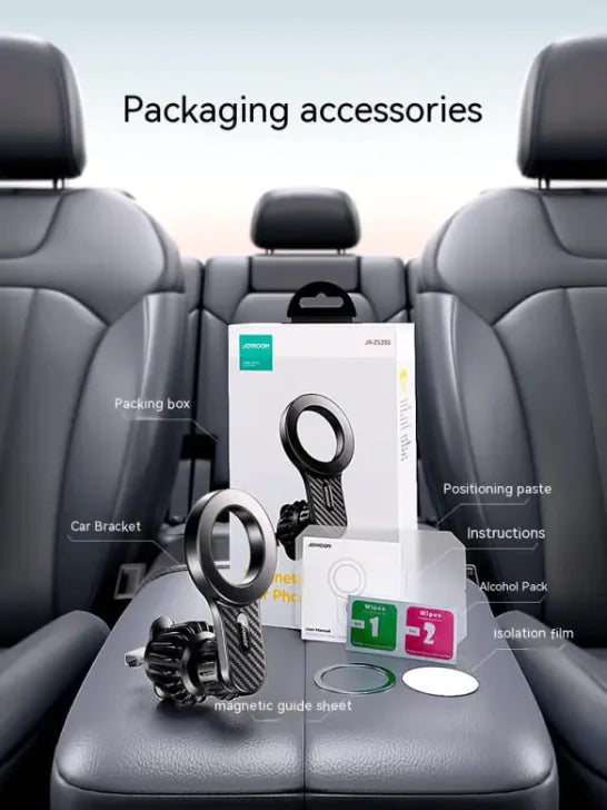MagSafe Carbon Fiber Phone Holder for Cars