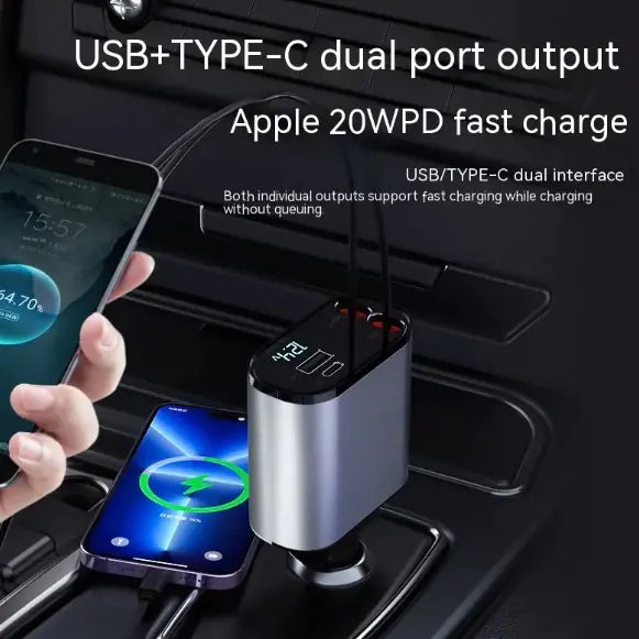 Retractable Chargers for Cars