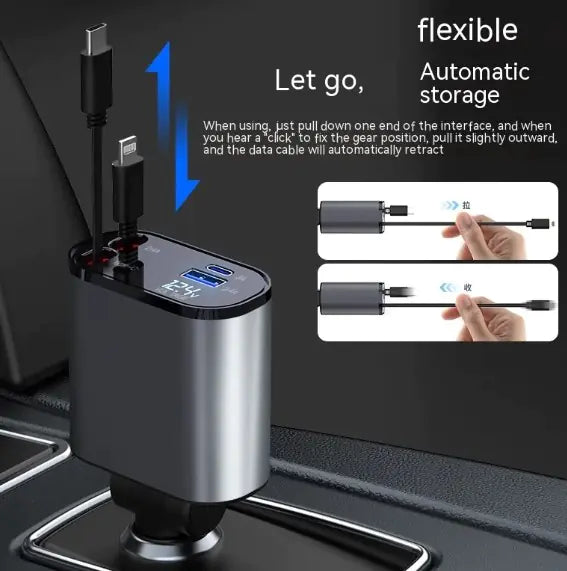 Retractable Chargers for Cars