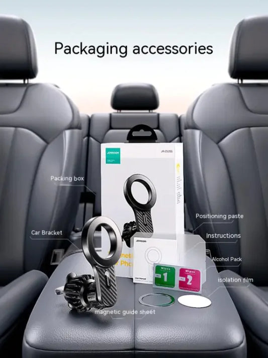 MagSafe Carbon Fiber Phone Holder for Cars