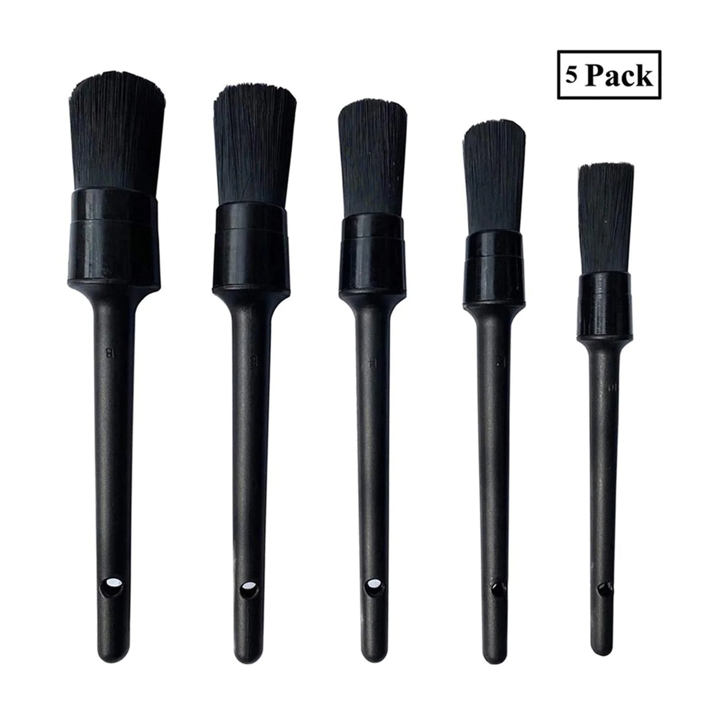 5PC Car Detailing Brush Kit