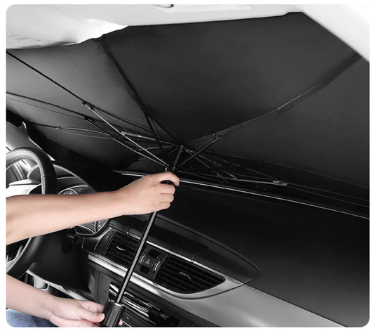 57" Car Windshield Sun Shade Front Window Cover Foldable