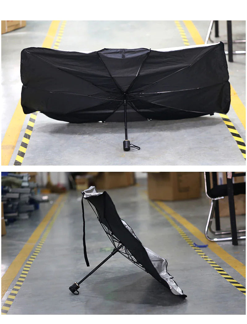 57" Car Windshield Sun Shade Front Window Cover Foldable